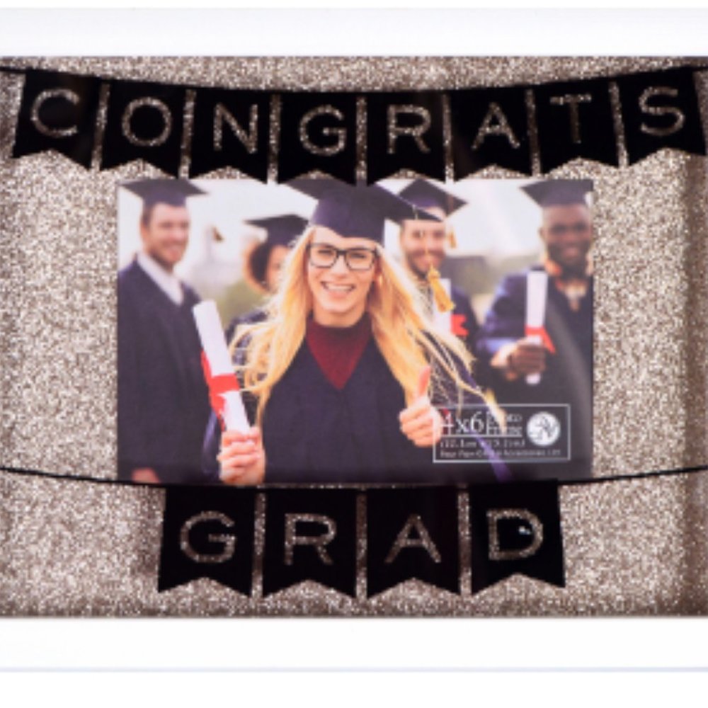 Shadowbox Frame 4''x6'' Congrats Grad